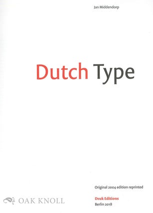 DUTCH TYPE.