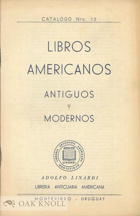 Order Nr. 135647 LIBROS AMERICANOS ANTIGUOS Y MODERNOS