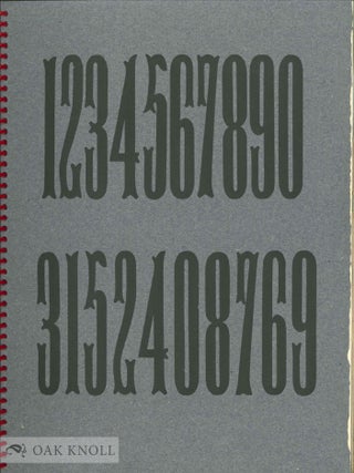 NUMEROLOGY: CALYBAN'S WOOD TYPE WHIMSY, VOLUME I.