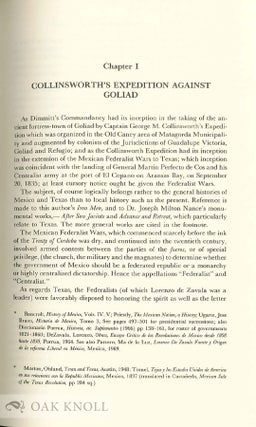 CAPTAIN PHILLIP DIMMITT'S COMMANDANCY OF GOLIAD, 1835 - 1836.