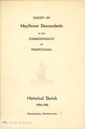 Order Nr. 135909 SOCIETY OF MAYFLOWER DESCENDANTS IN THE COMMONWEALTH OF PENNSYLVANIA
