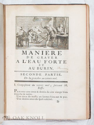 DE LA MANIERE DE GRAVER A L'EAU FORTE ET AU BURIN. ET DE LA GRAVURE EN MANIERE NOIRE.