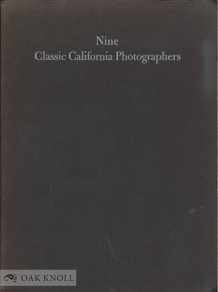 Order Nr. 135932 NINE CLASSIC CALIFORNIA PHOTOGRAPHERS. William Hively.