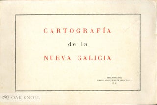 Order Nr. 135999 CARTOGRAFIA DE LA NUEVA GALICIA. Leopoldo I. y. Lic. Salvador Reynoso Orendain