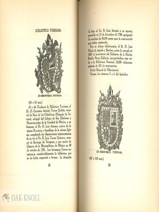 EX LIBRIS Y BIBLIOTECAS DE MEXICO.