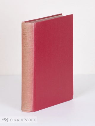 Order Nr. 136336 THE COLE LIBRARY OF EARLY MEDICINE AND ZOOLOGY. Nellie B. Eales