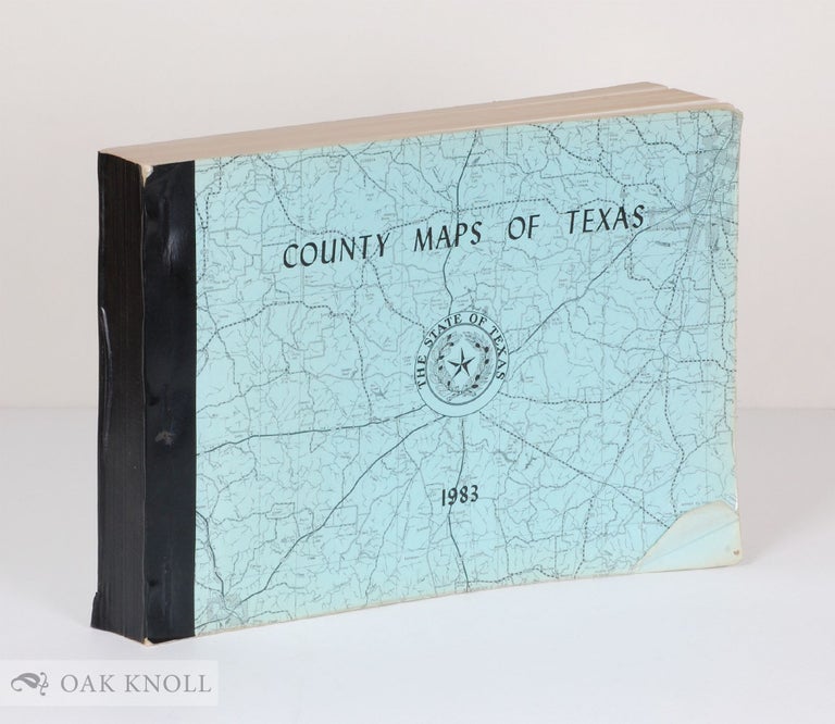 Order Nr. 136399 COUNTY MAPS OF TEXAS.