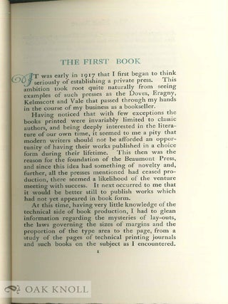 THE FIRST SCORE.