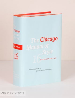 Order Nr. 136532 THE CHICAGO MANUAL OF STYLE