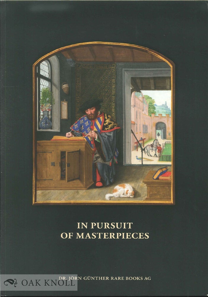 Order Nr. 136667 IN PURSUIT OF MASTERPIECES. Jörn Dr Günther.