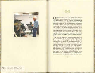 THIRTY YEARS OF PRINTING FOR THE CLUB OF ODD VOLUMES.