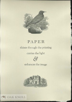 A COLLECTION OF PRINTING FROM WOODBLOCKS.