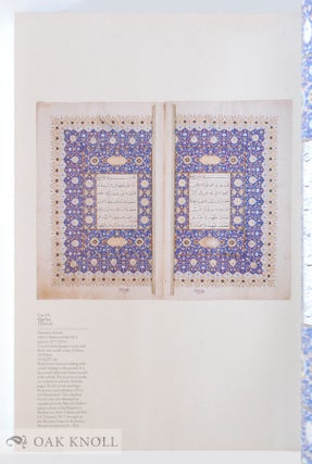 THE 1400TH ANNIVERSARY OF THE QUR'AN. MUSEUM OF TURKISH AND ISLAMIC ART QOR'AN COLLECTION.