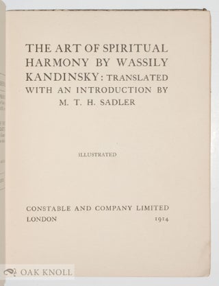 THE ART OF SPIRITUAL HARMONY.