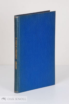 Order Nr. 136994 1882 - 1957, 75 YEARS OF LITHOGRAPHY