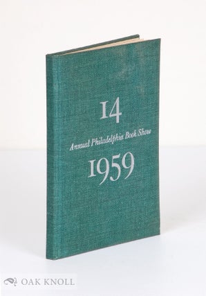 Order Nr. 137012 14TH ANNUAL PHILADELPHIA BOOK SHOW