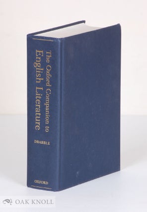 Order Nr. 137037 THE OXFORD COMPANION TO ENGLISH LITERATURE. Margaret Drabble