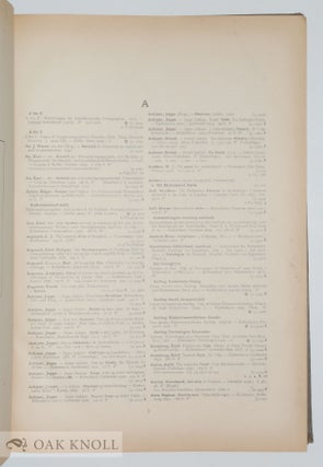 BERLINER TITELDRUCKE. ALPHABETISCHER JAHRESKATALOG A-Z, 1931 - 2 BÄNDE. VERZEICHNIS DER VON DER STAATSBIBLIOTHEK, DEN PREUßISCHEN UNIVERSITÄTSBIBLIOTHEKEN, DEN BIBLIOTHEKEN DER PREUßISCHEN TECHNISCHEN HOCHSCHULEN UND DER NATIONALBIBLIOTHEK IN WIEN ERWORBENEN DRUCKSCHRIFTEN.