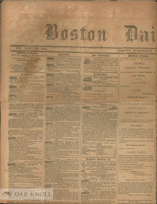 Order Nr. 137103 BOSTON DAILY JOURNAL. VOL. XXX, NO. 9416. WEDNESDAY EVENING, AUGUST 26, 1863