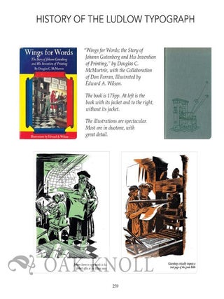 HISTORY OF THE LUDLOW TYPOGRAPH.