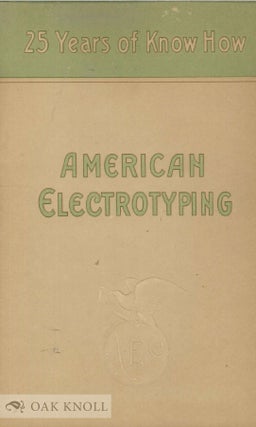 Order Nr. 137164 AMERICAN ELECTROTYPING