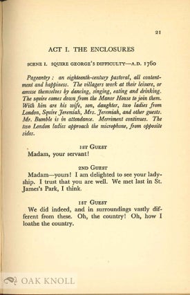 ENGLAND'S PLEASANT LAND.
