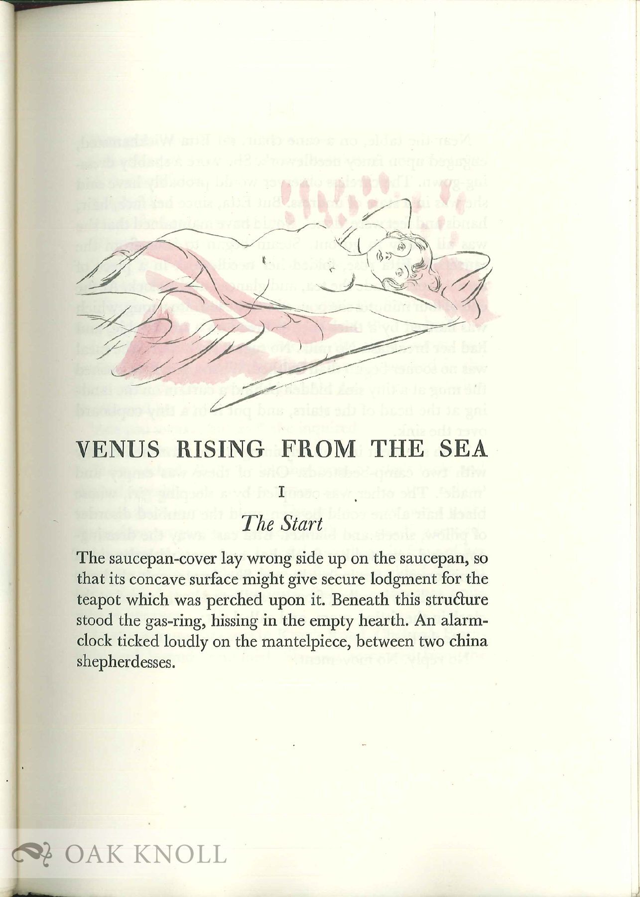 Venus Rising Mare VENUS RISING FROM THE SEA | Arnold Bennett
