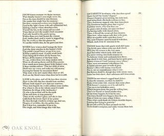 SHAKESPEARE'S SONNETS AND THE LOVER'S COMPLAIN; THE VALE SHAKESPEARE.