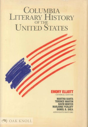 Order Nr. 137526 COLUMBIA LITERARY HISTORY OF THE UNITED STATES. Emory Elliott, edited