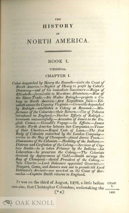 THE HISTORY OF THE RISE AND PROGRESS OF THE UNITED STATE OF AMERICA, TILL THE BRITISH REVOLUTION IN 1688.