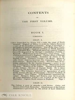 THE HISTORY OF THE RISE AND PROGRESS OF THE UNITED STATE OF AMERICA, TILL THE BRITISH REVOLUTION IN 1688.