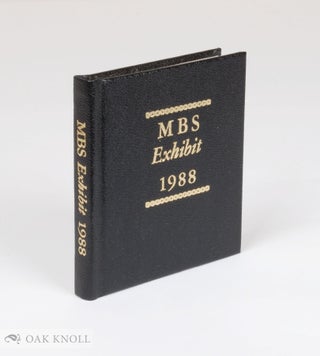 Order Nr. 137681 A CATALOG OF THE MINIATURE BOOK COMPETITION. Frank J. Anderson