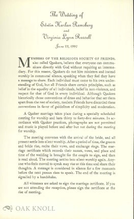 Small archive of typographical job printing by Francis Xavier Harrigan.