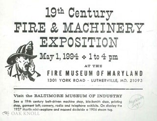 Small archive of typographical job printing by Francis Xavier Harrigan.