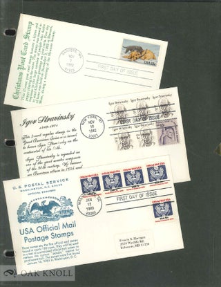 Small archive of typographical job printing by Francis Xavier Harrigan.