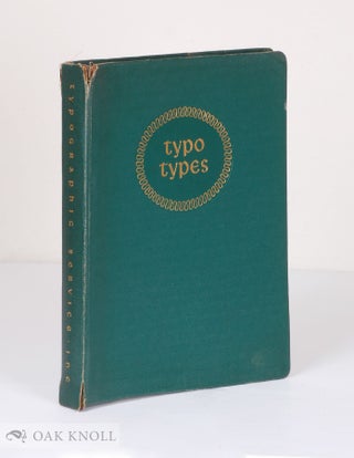 Order Nr. 137720 TYPO TYPES. Typographic Service