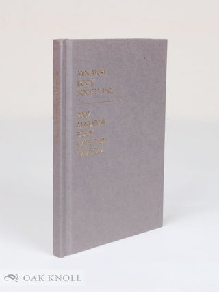 Order Nr. 137738 2007 MINIATURE BOOK EXHIBITION CATALOG. Neale M. Albert