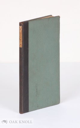 Order Nr. 137816 THE KINGDOM OF ALL-SOULS, AND TWO OTHER POEMS FOR CHRISTMAS. George Edward...