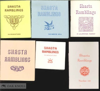 Order Nr. 137819 A group of six issues of SHASTA RAMBLINGS