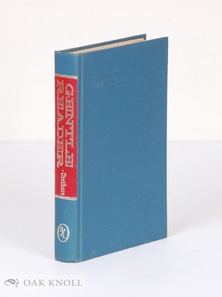 Order Nr. 137847 GENTLE READER. Samuel McChord Crothers