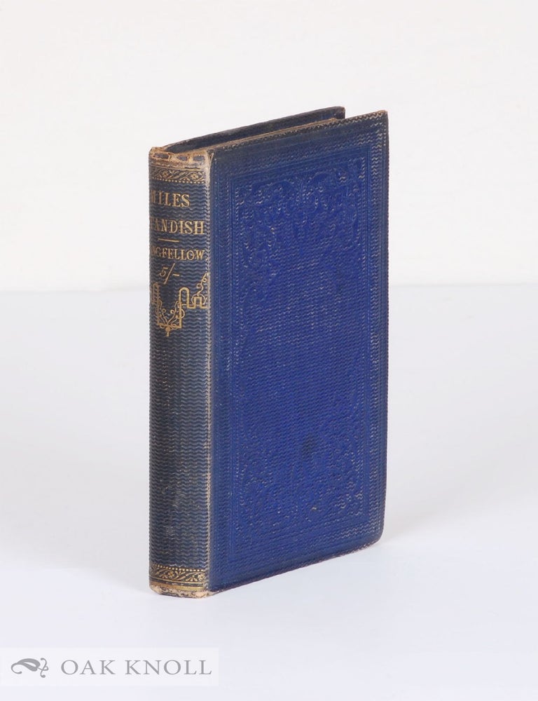 Order Nr. 137857 THE COURTSHIP OF MILES STANDISH. Henry Wadsworth Longfellow.