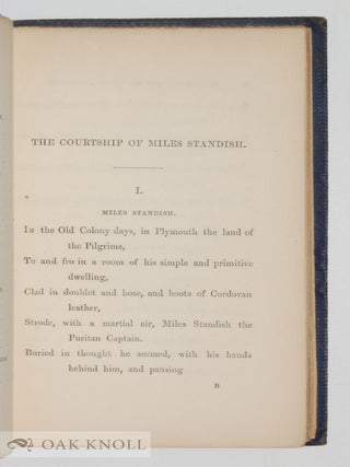 THE COURTSHIP OF MILES STANDISH.