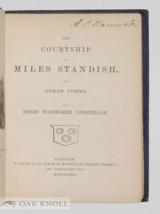 THE COURTSHIP OF MILES STANDISH.