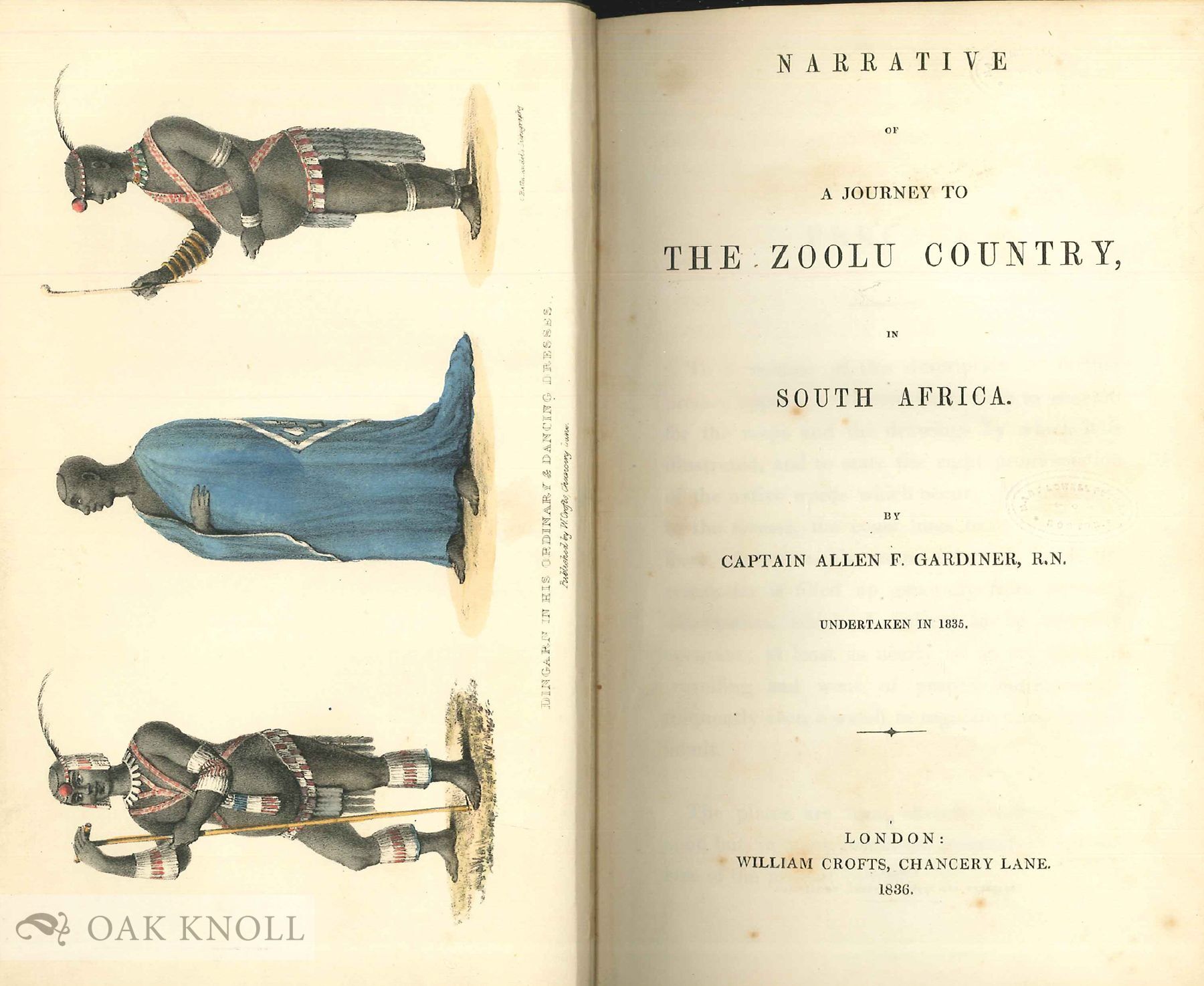 Zoolu NARRATIVE OF A JOURNEY TO THE ZOOLU COUNTRY, IN SOUTH AFRICA | Allen ...