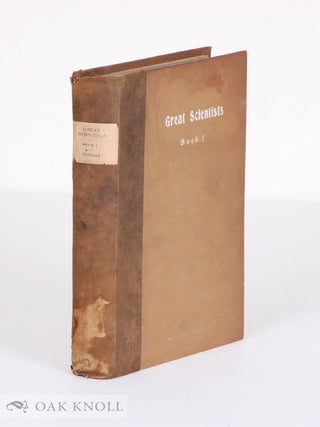Order Nr. 137952 LITTLE JOURNEYS TO THE HOMES OF GREAT SCIENTISTS: LINNAEUS. Elbert Hubbard