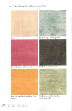 PAPER AND COLOUR: DYES AND DYEING AROUND THE WORLD.