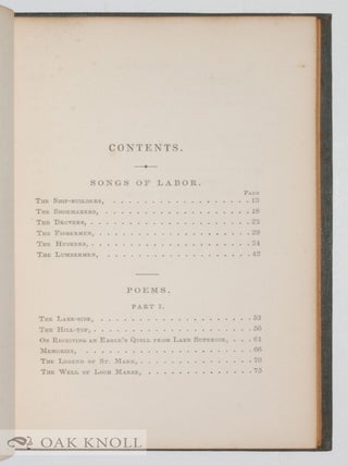 SONGS OF LABOR.