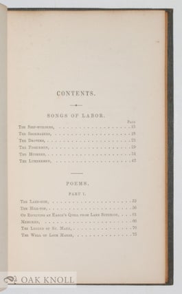 SONGS OF LABOR.