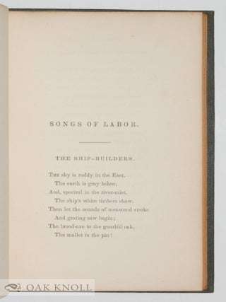SONGS OF LABOR.