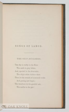 SONGS OF LABOR.